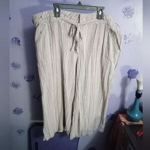 Democracy Multicolor Striped Capris